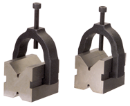 #VB2 - 1-1/4 x 1-1/4 x 1-5/8'' - V-Block & Clamp Set - A1 Tooling