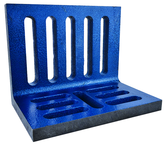 7 x 5-1/2 x 4-1/2" - Machined Open End Slotted Angle Plate - A1 Tooling