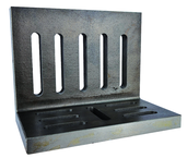 10 x 8 x 6" - Machined Open End Slotted Angle Plate - A1 Tooling