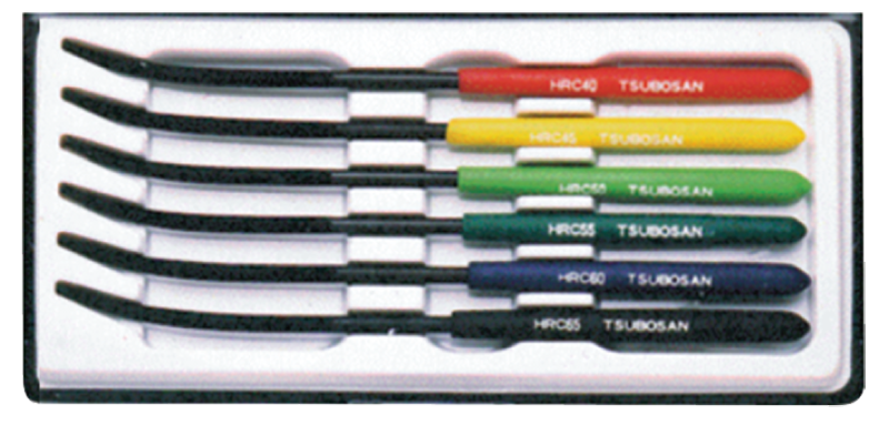 #FHC6 Hardness Testing Files-6 Piece Set - Hardness Tester Accessory - A1 Tooling