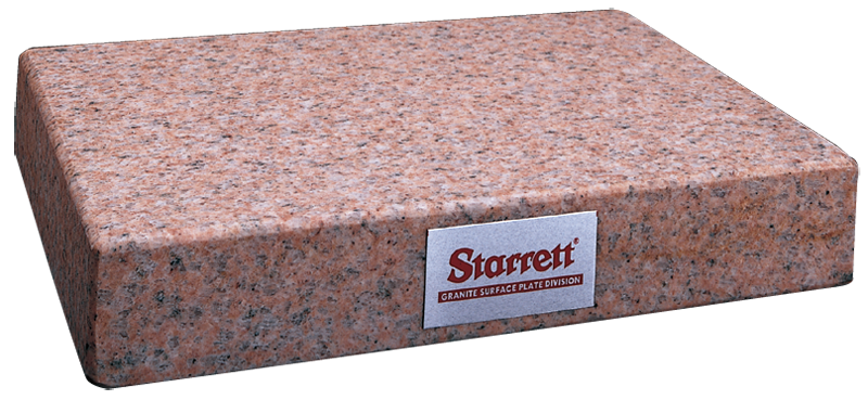 24 x 24" - Grade B 0-Ledge 4'' Thick - Granite Surface Plate - A1 Tooling