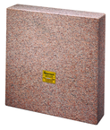 16 x 16 x 4" - Master Pink Five-Face Granite Master Square - A Grade - A1 Tooling