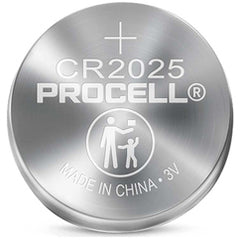 ‎PC2025 3V Lithium Coin Batteries-Priced per Sheet of 5 - 4 Sheets Min. (20 Batteries) - A1 Tooling