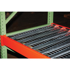 Open-Area Pallet Rack Decking 38.5 × 120 - Exact Industrial Supply