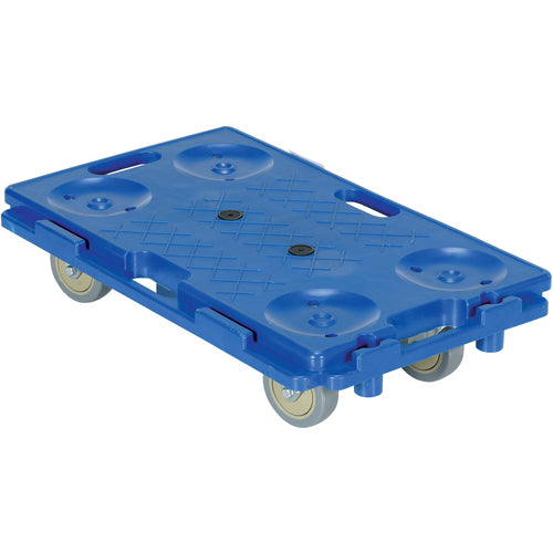 Interlocking Plastic Dolly 15.75 × 26.75 - Exact Industrial Supply