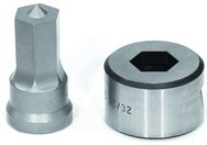 PDH11/16; 11/16" Hex Punch & Die Set - A1 Tooling