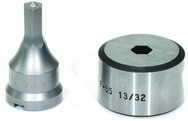 PDH7/16; 7/16" Hex Punch & Die Set - A1 Tooling