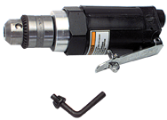 #FP3501 - 3/8'' Chuck Size - Straight - Non-Reversing - Air Powered Drill - A1 Tooling