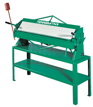 Box & Pan Hand Brake  - #HBU48-16 - 48-1/4'' Working Length - 16 Gauge Capacity (Mild Steel) Stand Included ( 48S) - A1 Tooling