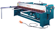 Sheet Metal Shear-with Package F - #LM1214-F; 14 Gauge Capacity (Mild Steel); 7.5HP Motor - A1 Tooling
