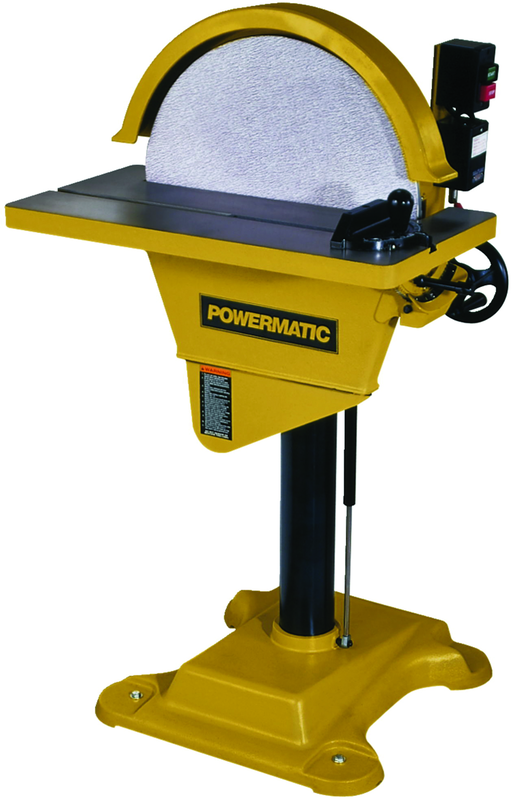 Disc Sander - #DS20; 10-1/2 x 27-1/2" Table; 3HP; 230V/460V; 3PH Motor - A1 Tooling