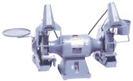 Bench Grinder-Deluxe - #1022WD; 10 x 1 x 7/8'' Wheel Size; 1HP; 1PH; 115/230V Motor - A1 Tooling