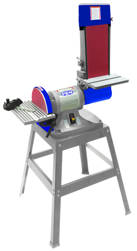 6" x 48" Belt and 9" Disc Combination Sander 1HP 115/230V 1PH; Open Stand; Miter Gauge - A1 Tooling