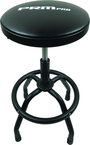 Shop Stool Heavy Duty- Air Adjustable with Round Foot Rest - Black - A1 Tooling