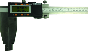 Heavy Duty Electronic Caliper -24"/600mm Range - .0005/.01mm Resolution - A1 Tooling