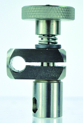 1/4 x 1/4" - Medium Duty - Adjustable Swivel Clamp - Stainless - A1 Tooling