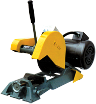 Abrasive Cut-Off Saw - #K8B-3; Takes 8" x 1/2" Hole Wheel (Not Included); 3HP; 3PH; 220/440V Motor - A1 Tooling