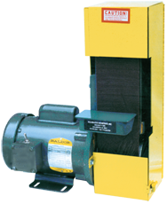 Belt Sander-with Dust Collector & Stand - #S4SV; 4 x 36'' Belt; 1/2HP; 1PH Motor - A1 Tooling