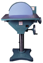 Heavy Duty Disc Sander-With Forward/Rev and NO Magnetic Starter - Model #22100 - 20'' Disc - 3HP; 3PH; 230V Motor - A1 Tooling