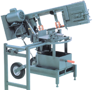 Horizontal Mitre Bandsaw - #2000; 9 x 14'' Capacity; 1.5HP; 1PH; 220V Motor - A1 Tooling