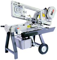 Horizontal/Vertical Bandsaw - #58BD; 9-1/2 x 11'' Capacity; 1/2HP; 1PH; 115V Motor - A1 Tooling