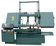 Wet Horizontal Bandsaw - #F-16-1; 16 x 20'' Capacity; 7.5HP; 440V, 3PH Motor - A1 Tooling