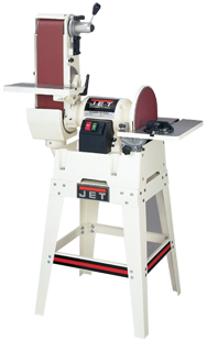 6" x 48" Belt and 12" Disc Floor Standing Combination Sander 1-1/2HP 115/230V; 1PH - A1 Tooling