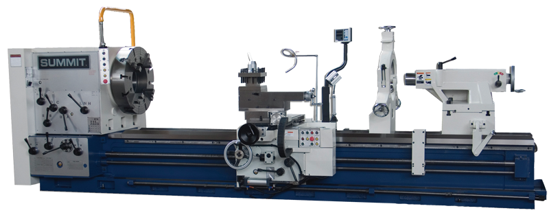 42" x 120" Oil Country Lathe; A2-20 Spindle Mount; 14.1" Spindle Bore; 30HP 220V 3PH Motor; 20;790 lbs - A1 Tooling