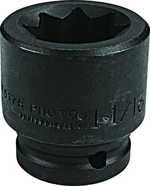 Proto® 1" Drive Impact Socket 1-1/4" - 8 Point - A1 Tooling