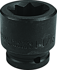 Proto® 1" Drive Impact Socket 1-1/8" - 8 Point - A1 Tooling