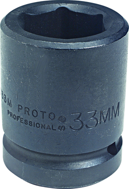 Proto® 1" Drive Impact Socket 32 mm - 6 Point - A1 Tooling