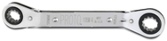 Proto® Offset Double Box Reversible Ratcheting Wrench 15 x 17 mm - 12 Point - A1 Tooling