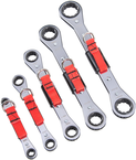 Proto® Tether-Ready 5 Piece Double Box Ratcheting Wrench Set - 6 & 12 Point - A1 Tooling