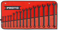 Proto® 15 Piece Black Oxide Metric Combination ASD Wrench Set - 12 Point - A1 Tooling