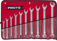 Proto® 10 Piece Full Polish Combination ASD Wrench Set - 6 Point - A1 Tooling