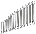 Proto® 14 Piece Full Polish Antislip Metric Combination Wrench Set - 12 Point - A1 Tooling