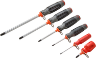 Proto® Tether-Ready 6 Piece Duratek Phillips Screwdriver Set - A1 Tooling