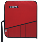 Proto® Red Canvas 7-Pocket Tool Roll - A1 Tooling