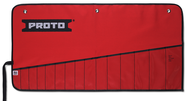 Proto® Red Canvas 14-Pocket Tool Roll - A1 Tooling