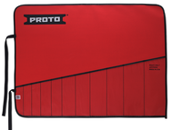 Proto® Red Canvas 11-Pocket Tool Roll - A1 Tooling