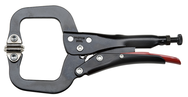 Proto® Locking Mini C-Clamp Pliers w/Swivel Pads - 6-1/2" - A1 Tooling