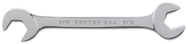 Proto® Full Polish Angle Open-End Wrench - 9/16" - A1 Tooling