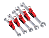 Proto® Tether-Ready 5 Piece Metric Double End Flare Nut Wrench Set - 6 Point - A1 Tooling