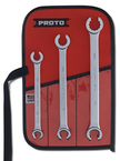 Proto® 3 Piece Double End Flare Nut Wrench Set - 12 Point - A1 Tooling