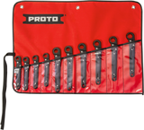 Proto® 10 Piece Metric Ratcheting Flare Nut Wrench Set - A1 Tooling