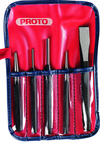 Proto® 5 Piece Punch & Chisel Set - A1 Tooling