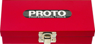 Proto® Tool Box, Red, 11-9/16" W x 11-1/8" D x 1-5/8" H - A1 Tooling