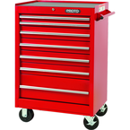 Proto® 440SS 27" Roller Cabinet - 7 Drawer, Red - A1 Tooling