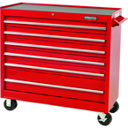 Proto® 440SS 41" Workstation - 6 Drawer, Red - A1 Tooling