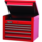 Proto® 450HS 34" Top Chest - 5 Drawer, Red - A1 Tooling
